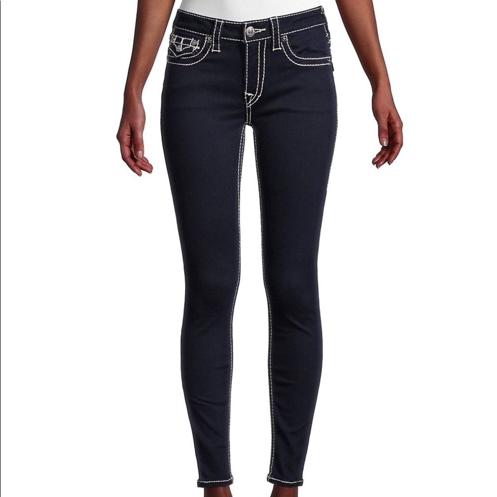 True Religion - Dark Wash Skinny Jeans